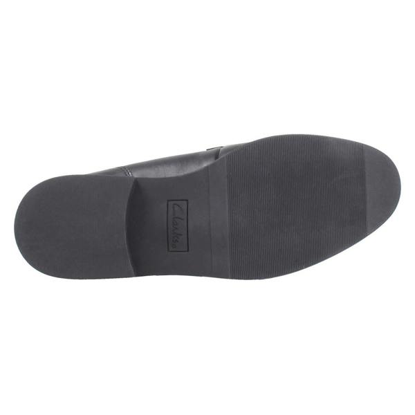 Clarks Girls Clarks Penny Loafer School Shoes Tapa Edge