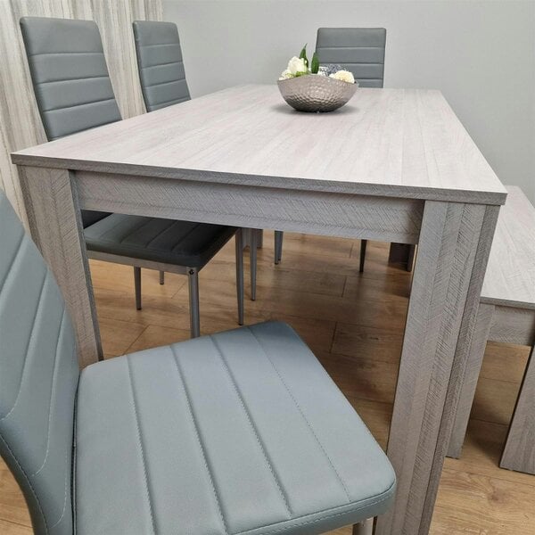 Kosy Koala Dining Table Set with 4 Chairs Dining Room, Kitchen table set of 4, and Bench