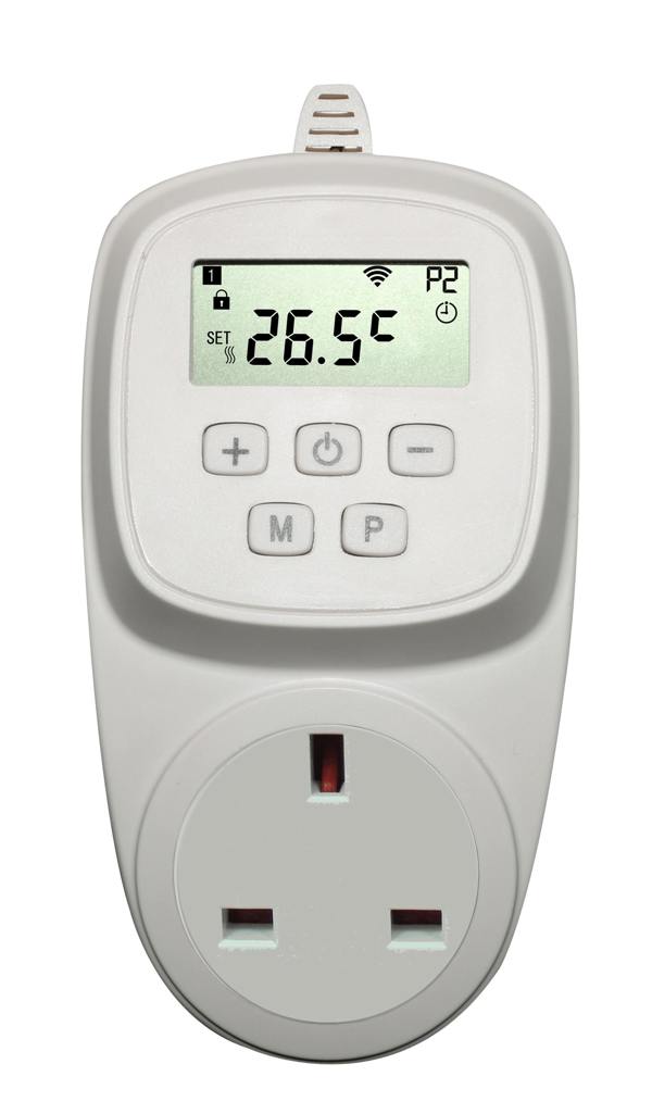 1005x595mm, 600W, Electric Panel Heater Infrared ,UK Plug with thermostat - ENER-J Smart Home