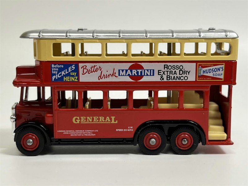 MCSlots Karrier E6 Trolley Bus Martini Premier Collection Days Gone Lledo 41004D B3