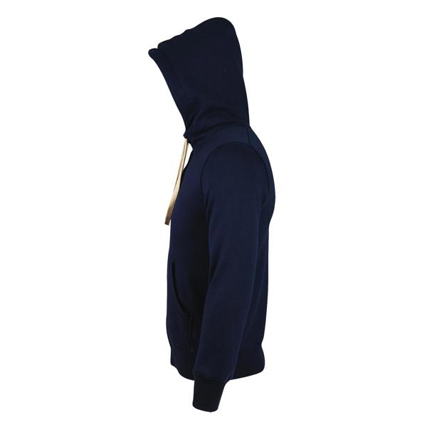 SOLS Sherpa Unisex Zip-Up Hooded Sweatshirt / Hoodie - Black