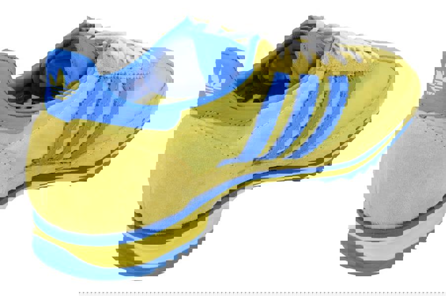 Adidas Originals Sl72 Sporty & Rich Womens Trainers Sneakers  JH6702 - Yellow Blue White Jh6702 - Photo 2