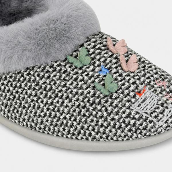 Sleepers TESSA Full Slippers Slippers   in  Grey