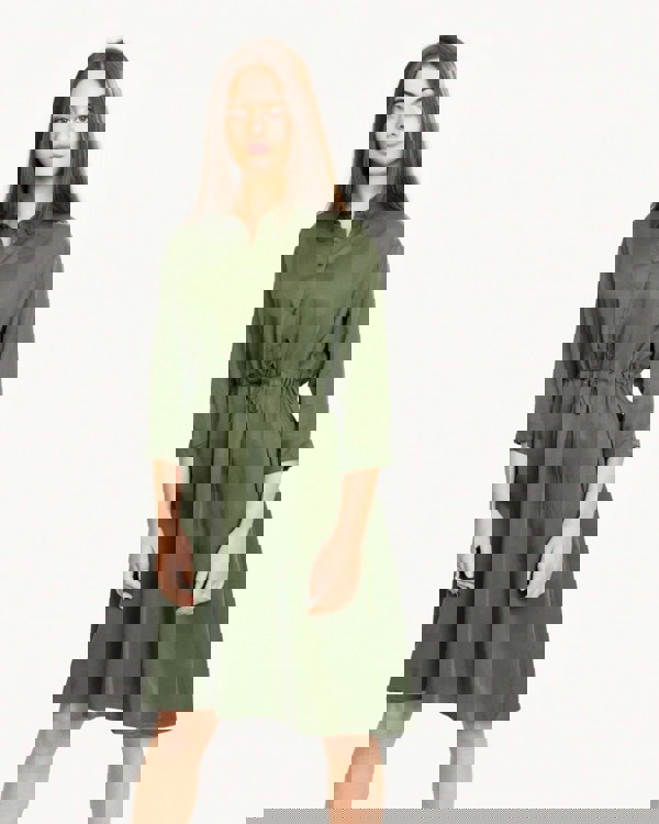 Great Plains Tamar Drawstring Womens Dress