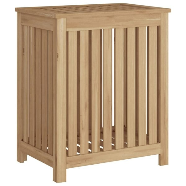Berkfield Wash Bin 50x35x60 cm Solid Wood Teak