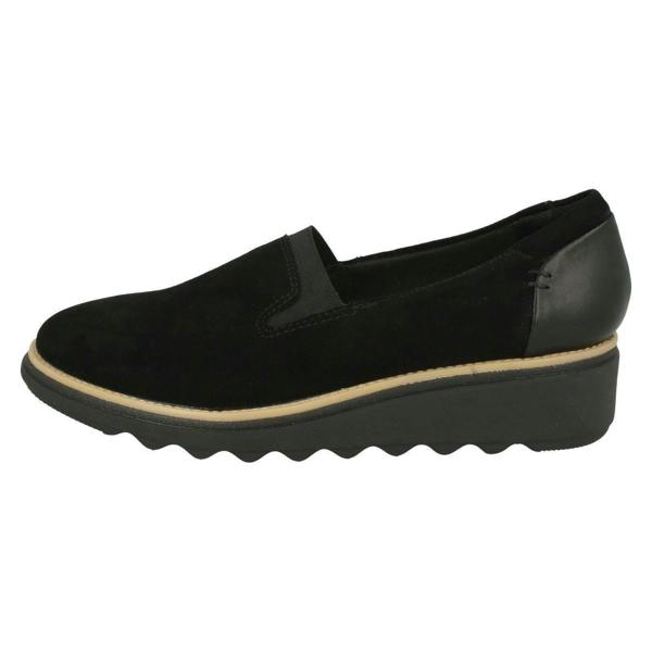 Clarks Ladies Clarks Slip On Smart Shoes - Sharon Dolly