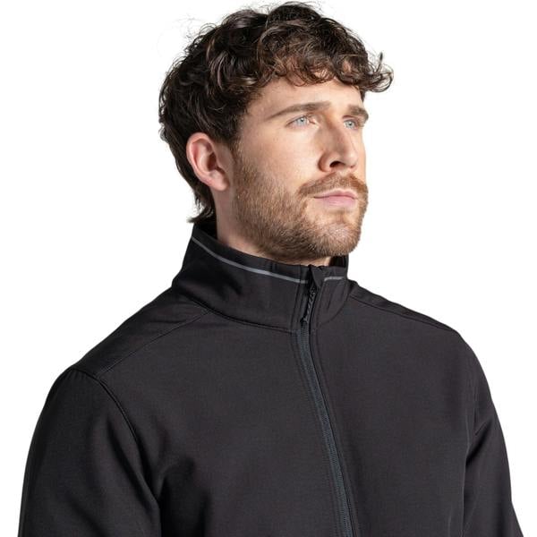 Craghoppers Mens Expert Basecamp II Soft Shell Jacket - Black - 