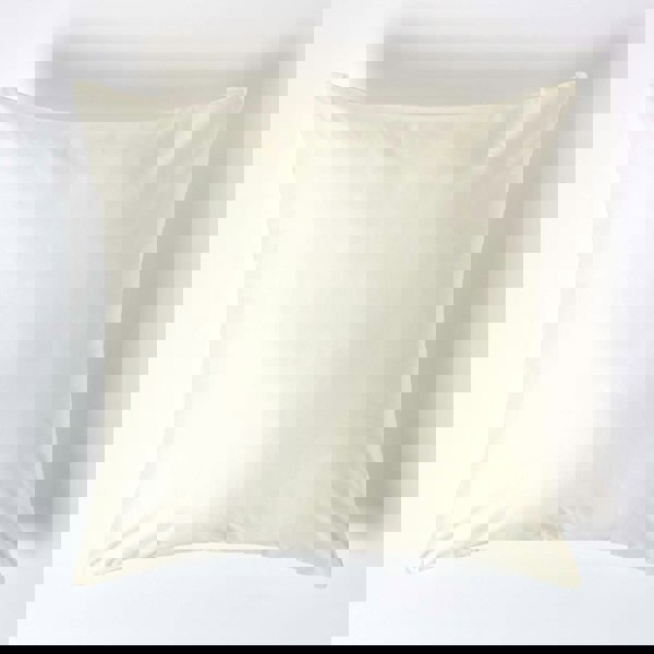 HOMESCAPES Premium 1000 TC Egyptian Cotton Sateen Weave Pillowcase, European Size