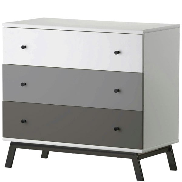 Dorel Home Rowan Valley 3 DRW Dresser Grey