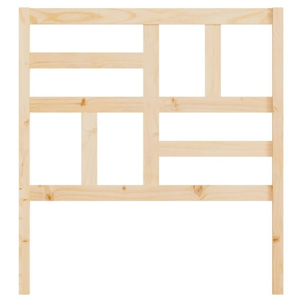 Berkfield Bed Headboard 96x4x104 cm Solid Wood Pine