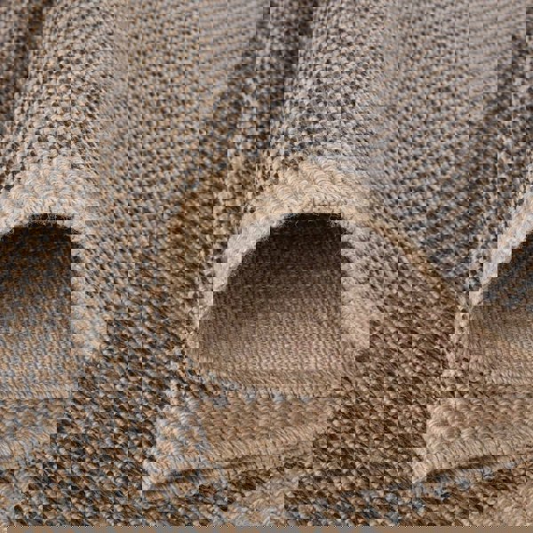 Nature Outdoor Rug dark grey easy to maintain and water-resistant