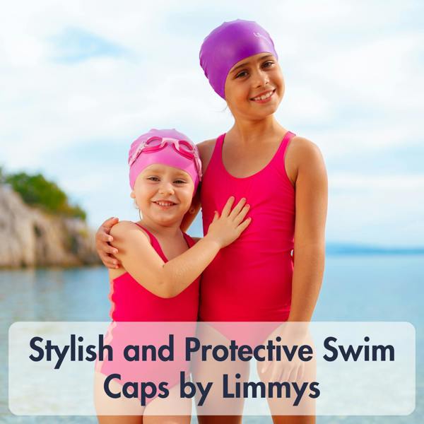 Limmys Premium Kids Swim Caps
