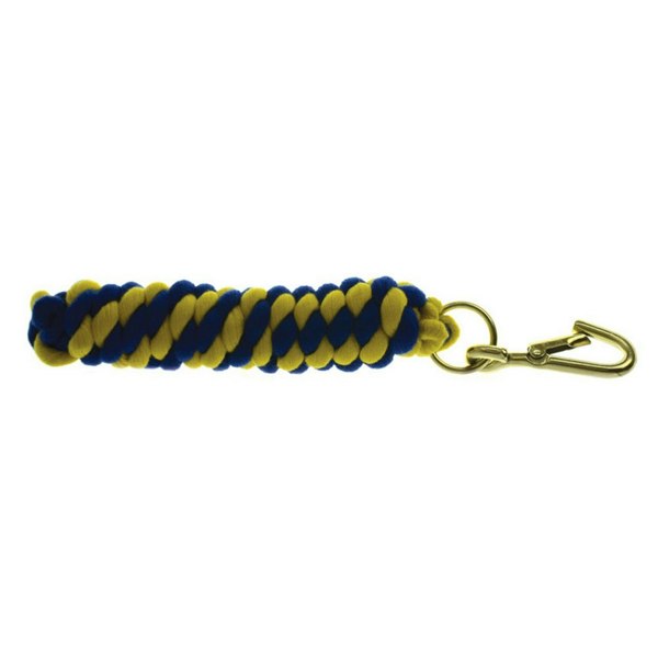 Hy Two Tone Twisted Lead Rope - Royal/Yellow