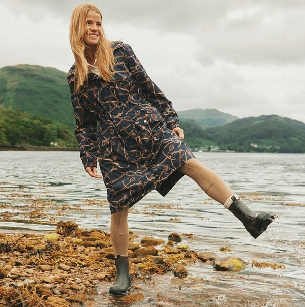 Joules OAKFIELD Womens Wellies Choc