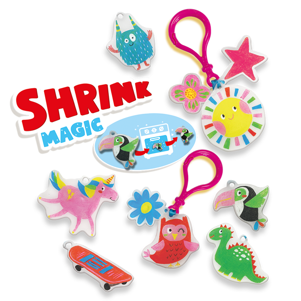 SES Creative Shrink film - Keychains
