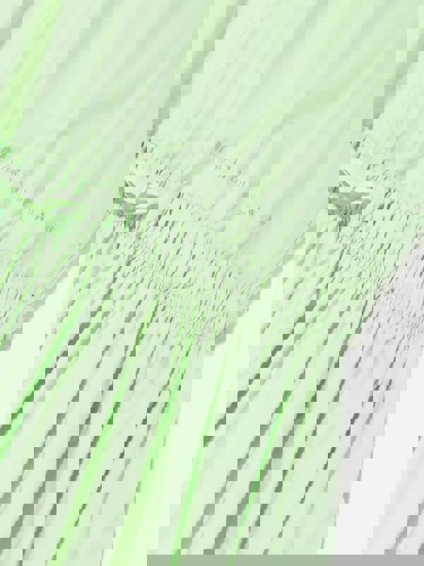 MM6 Maison Margiela Girls Sleeveless Poplin Dress in Green