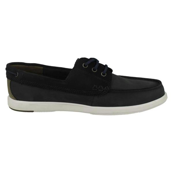 Clarks Mens Clarks Relaxed Style Lace Up Deck Shoes Bratton Boat