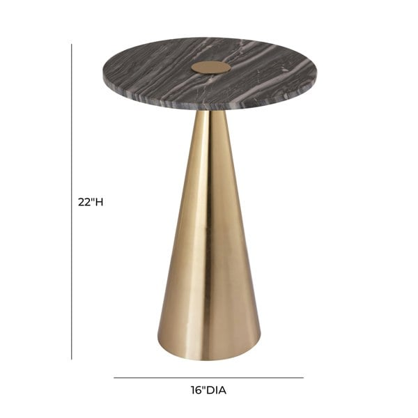 Furniture Edit Addyson Marble Side Table