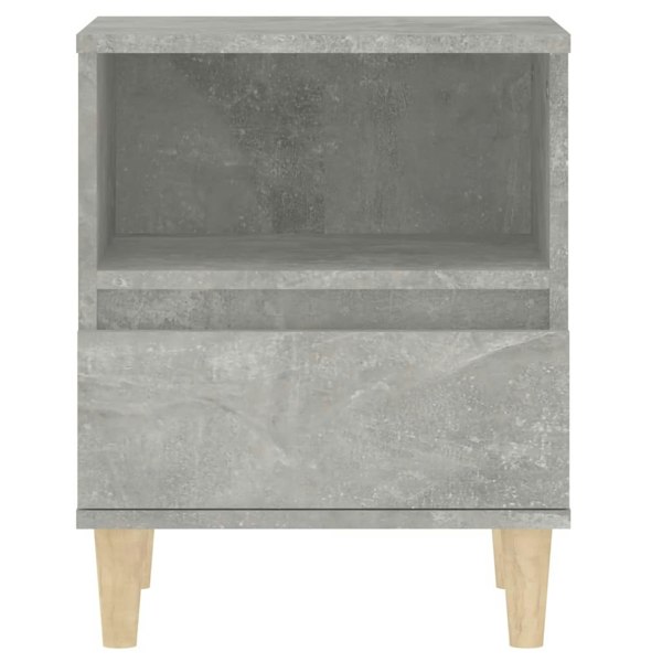 Berkfield Bedside Cabinets 2 pcs Concrete Grey 40x35x50 cm