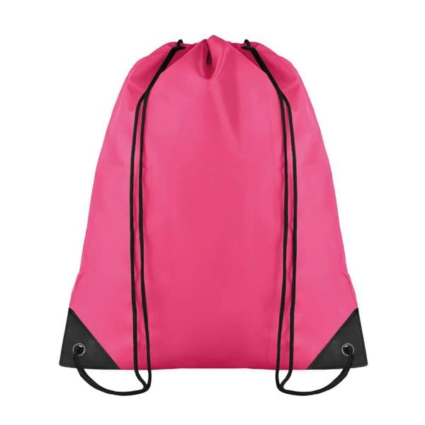 MidOcean Shoop Polyester 190T Drawstring Bag - Fuchsia - 