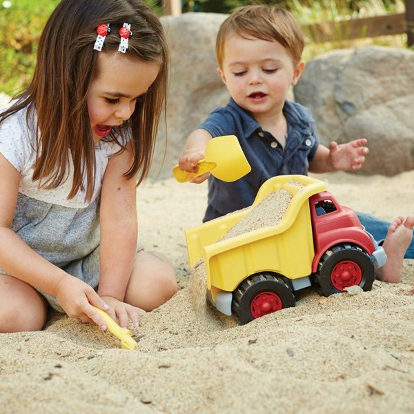 Green Toys Red Dump Truck - Made From 100% Recycled Plastic