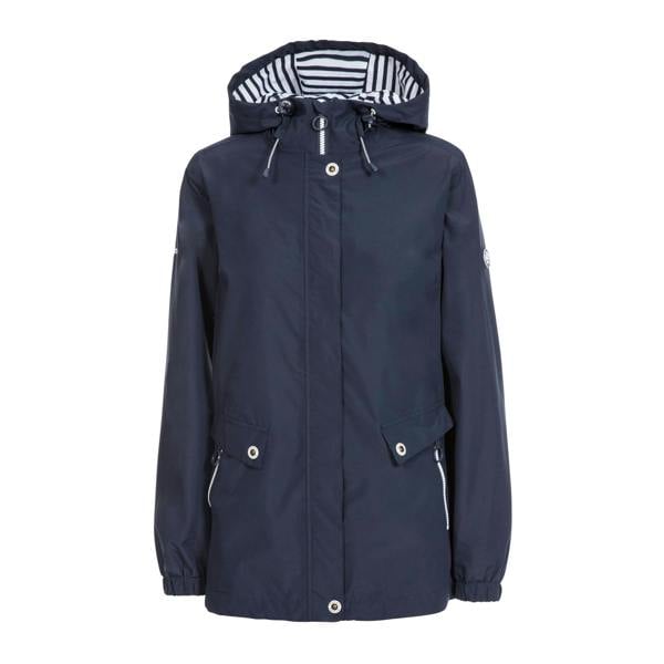 Trespass Womens/Ladies Flourish Waterproof Jacket - Navy