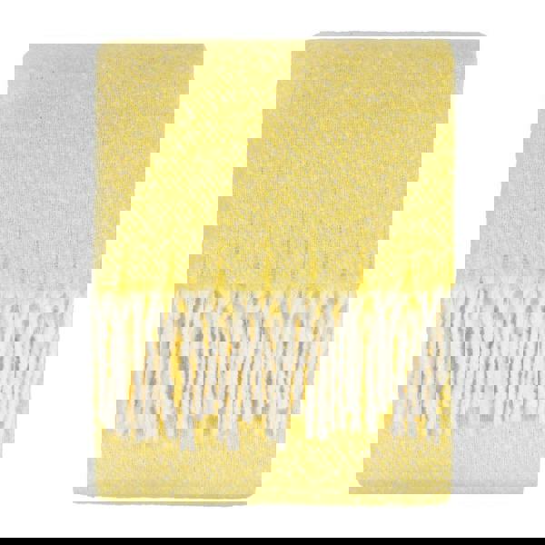 Wylder Isla Woven Tassel Throw - Butter Yellow