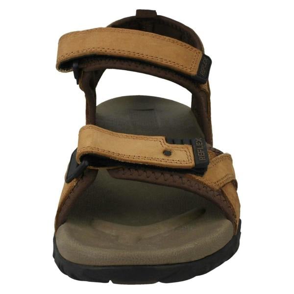 Reflex Mens Reflex Flat Hook & Loop Sandals
