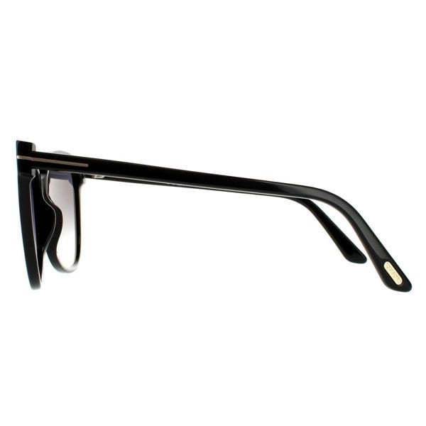 Tom Ford Sunglasses Ani FT0844 01B Shiny Black Grey Gradient