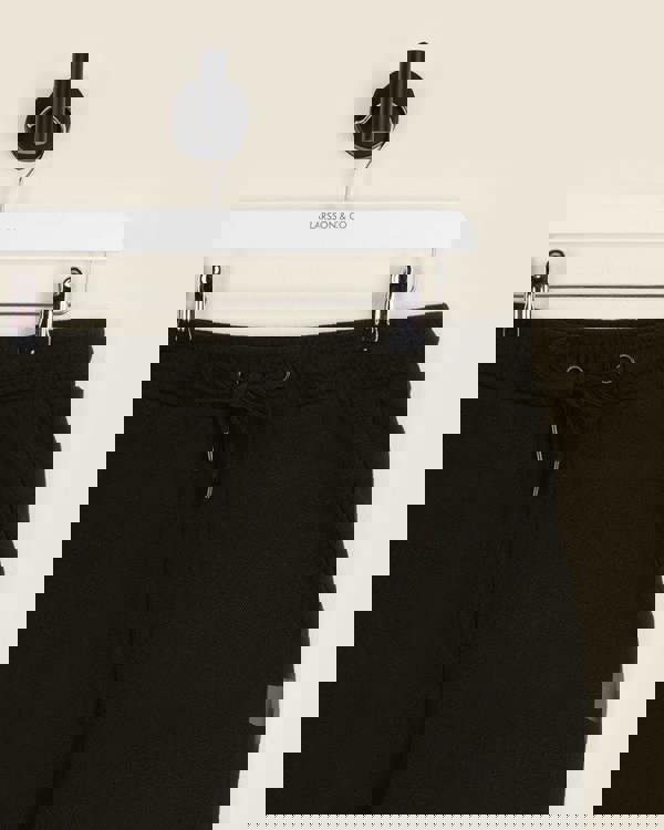 Larsson & Co Pique Interlock Turn Up Jogger