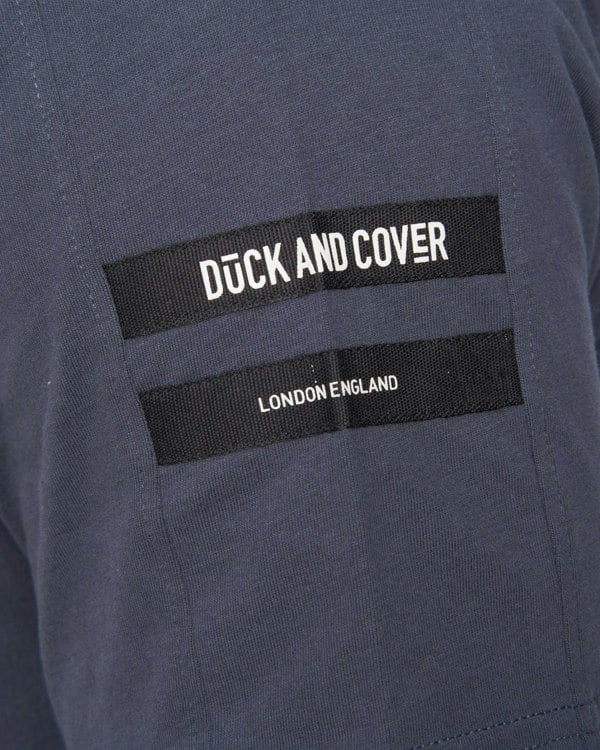 Duck and Cover Jennerkins Crew Sweat & Joggers Set Navy