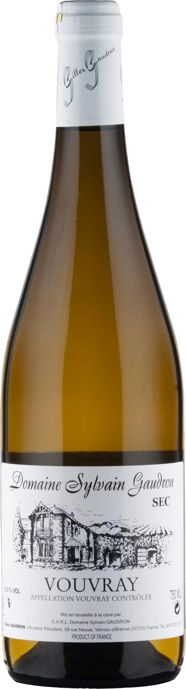 Sylvain Gaudron Vouvray Sec 2024 75cl