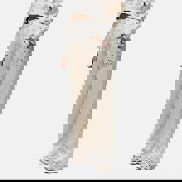 Good For Nothing Cream Spray Effect Relaxed Wide Leg Jogger - Cream Image 3