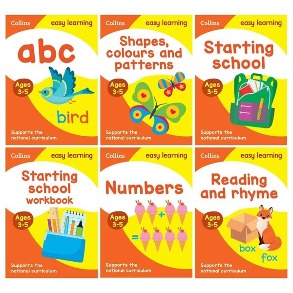 Easy Learning Starter Set Ages 3-5: Ideal for home learning Collins Easy Learning Preschool