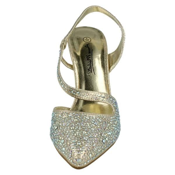 Anne Michelle Ladies Anne Michelle Sling Back Evening Shoes