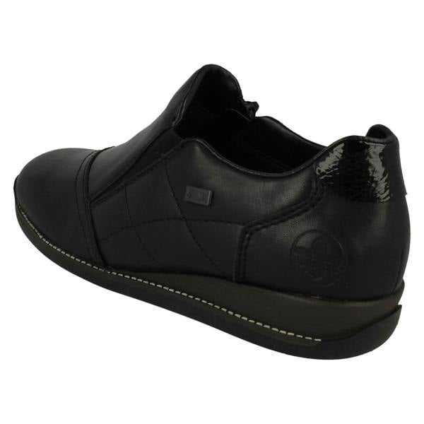 Rieker Ladies Rieker Zip Fastening Full Shoe 44277