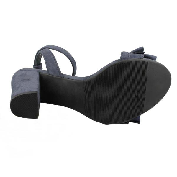 Spot On Ladies Spot On Mid Chunky Heel Sandals