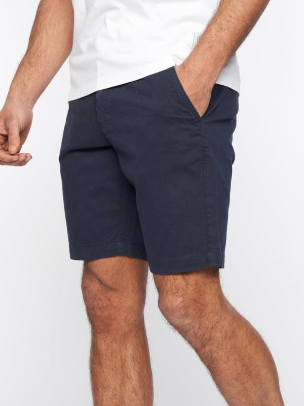 Duck and Cover Moreshore Chino Shorts Navy