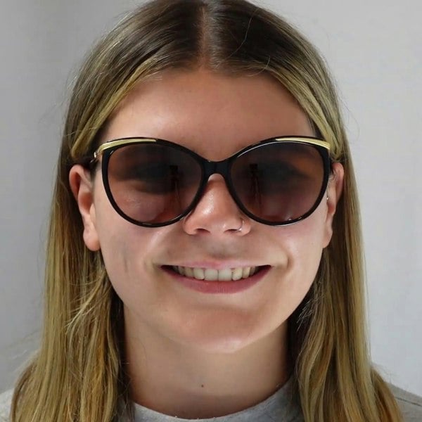 Ralph by Ralph Lauren Sunglasses 5150 109013 Dark Brown Brown Orange Gradient