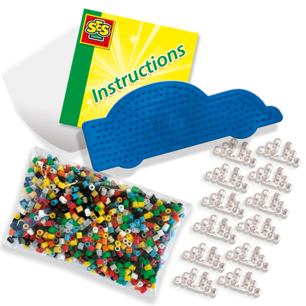 SES Creative Iron on Beads - Car