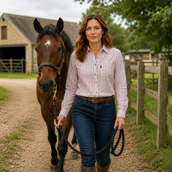 Game Ladies Tattersall Shirt