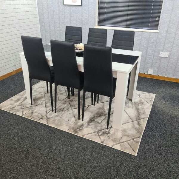 Kosy Koala Dining Table Set with 6 Chairs Dining Room and Kitchen table set of 6