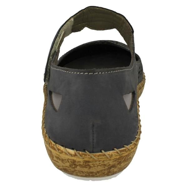 Rieker Ladies Rieker Cut Out Detailed Mary Jane Shoes 44896