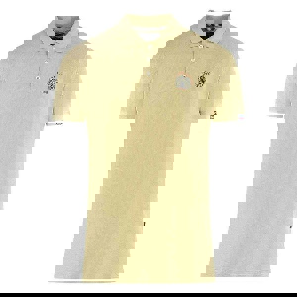 Aquascutum Unisex Adult London Crest Polo Shirt - Beige