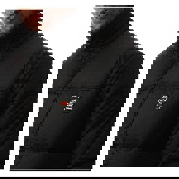 Ellesse Mens Badge Puffer Jacket - Black - 