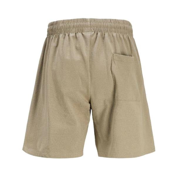 Jack And Jones Mens Front Seam Detail Relaxed Fit Sweat Shorts - Silver Sage - 