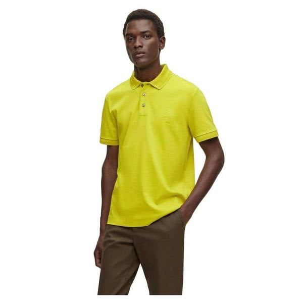 Boss Mens Regular Polo Shirt - Green - 
