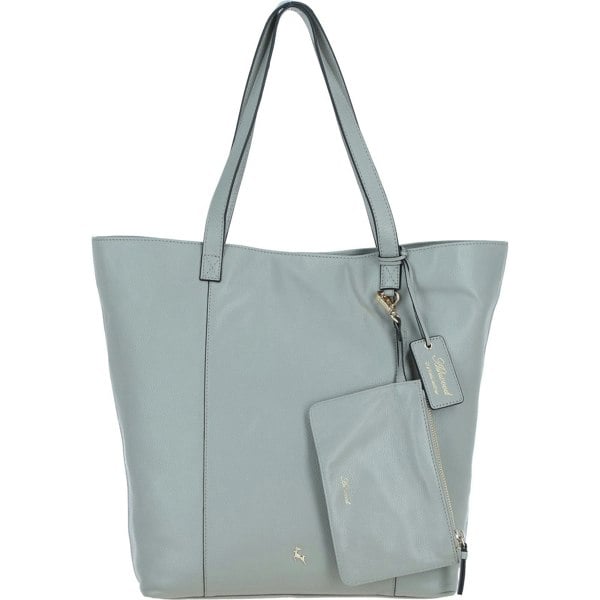 Real Leather Shoulder Bag with Detachable Pouch: 64454