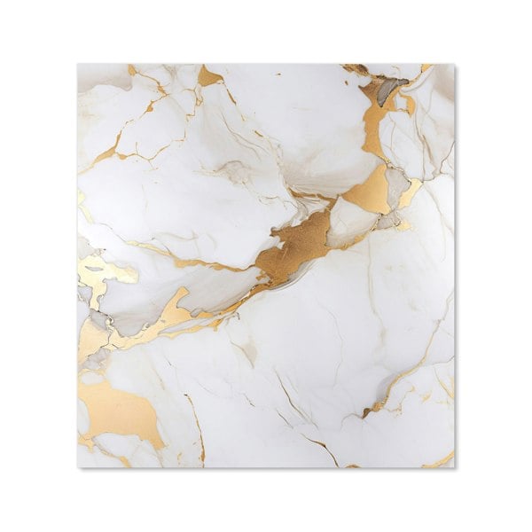 Warren Reed - Designer White Marble With Gold Kitchen Splashback