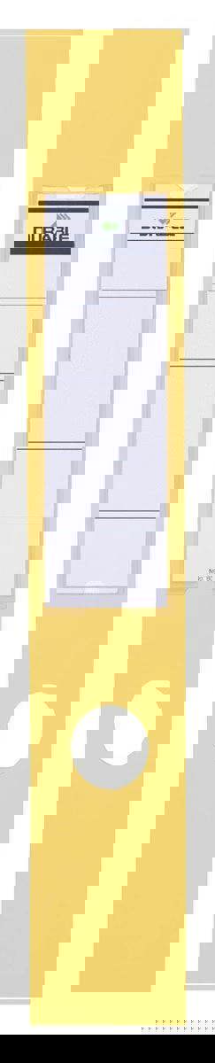 Durable ORDOFIX Adhesive Ring Binder Spine Labels | 10 Pack | 60mm Yellow